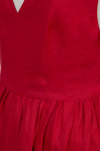 Back-Cross Long Dress | Sea Blue