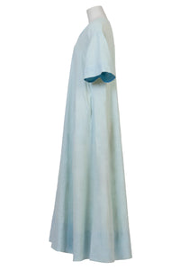 V-Neck Pleated Dress | Orchid