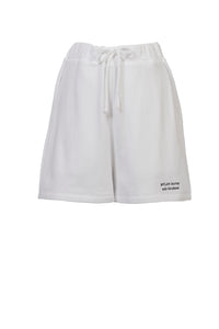 Sweat Shorts | Shell White