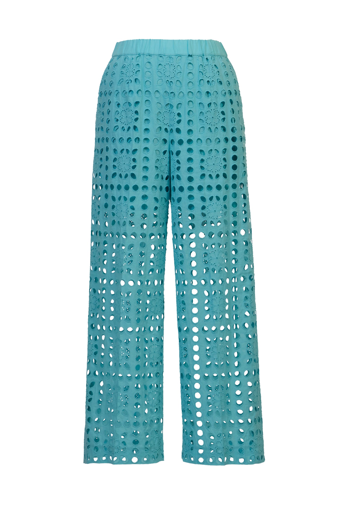 Lace Pants | Turquoise