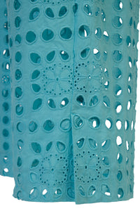Lace Pants | Turquoise