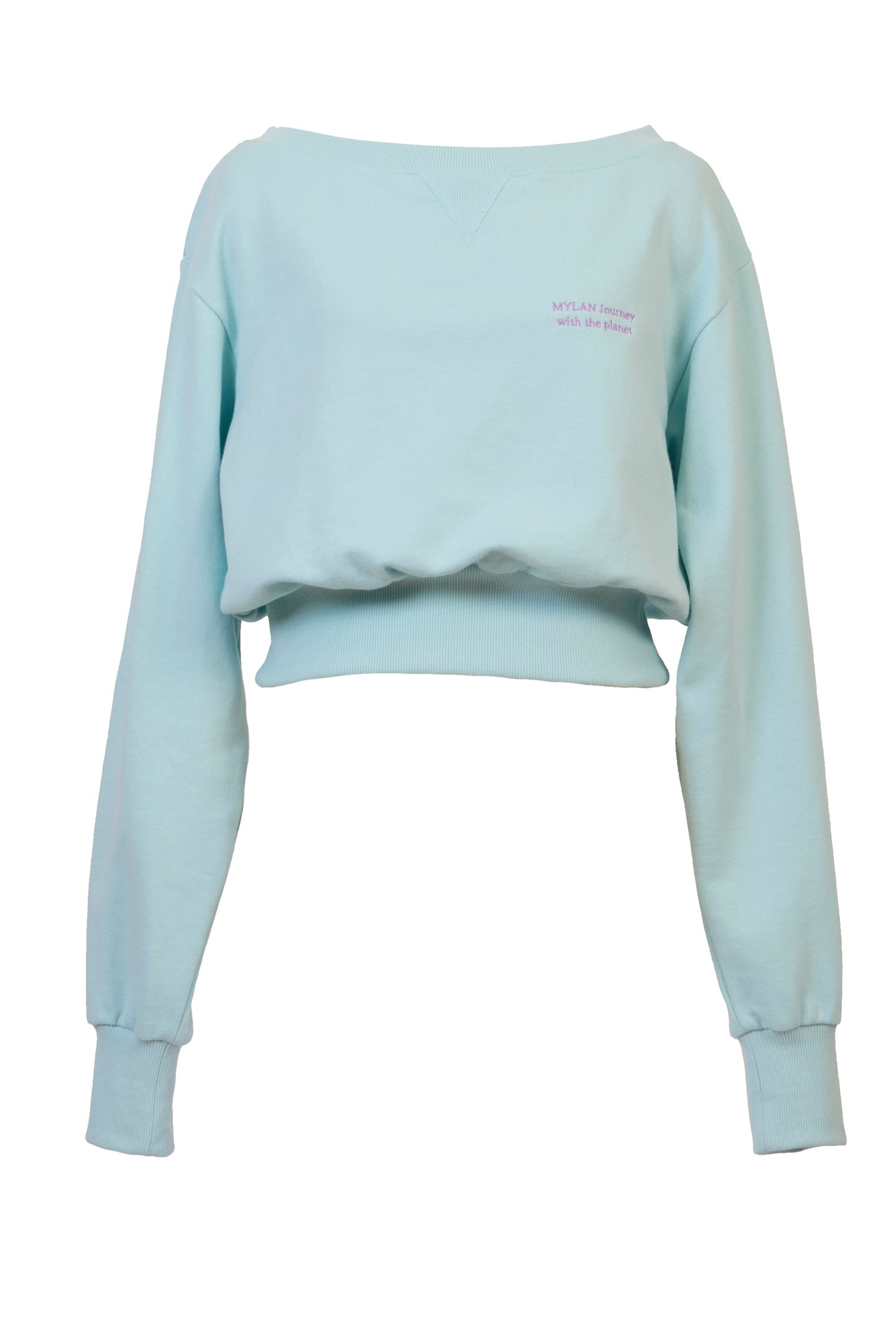 Off-Shoulder Sweatshirt | Mint