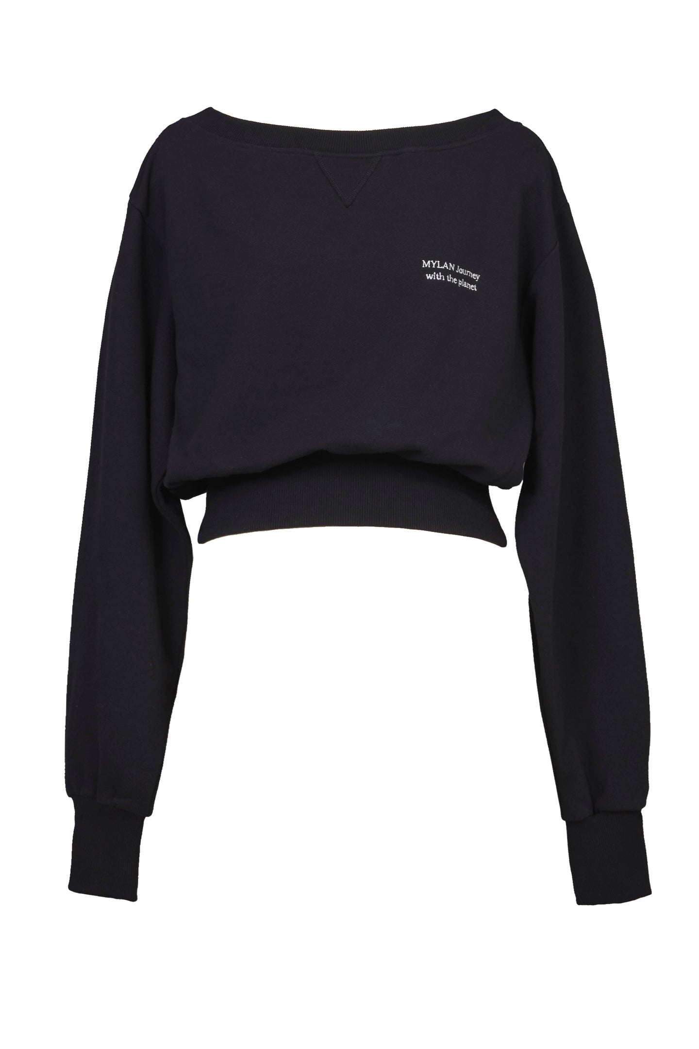 Off-Shoulder Sweatshirt | Stone
