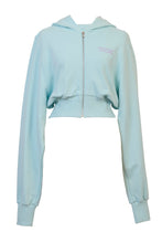 画像をギャラリービューアに読み込む, Cropped Sweat Hoodie | Mint
