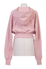 Load image into Gallery viewer, Cropped Sweat Hoodie | Rose
