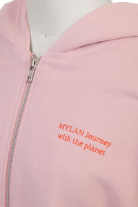 Cropped Sweat Hoodie | Mint