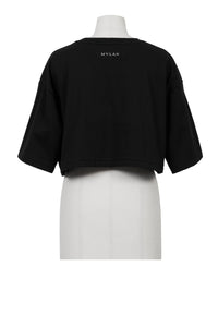 Cropped T-Shirt | Stone