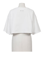 画像をギャラリービューアに読み込む, Cropped T-Shirt | Shell White
