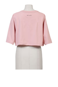 Cropped T-Shirt | Rose