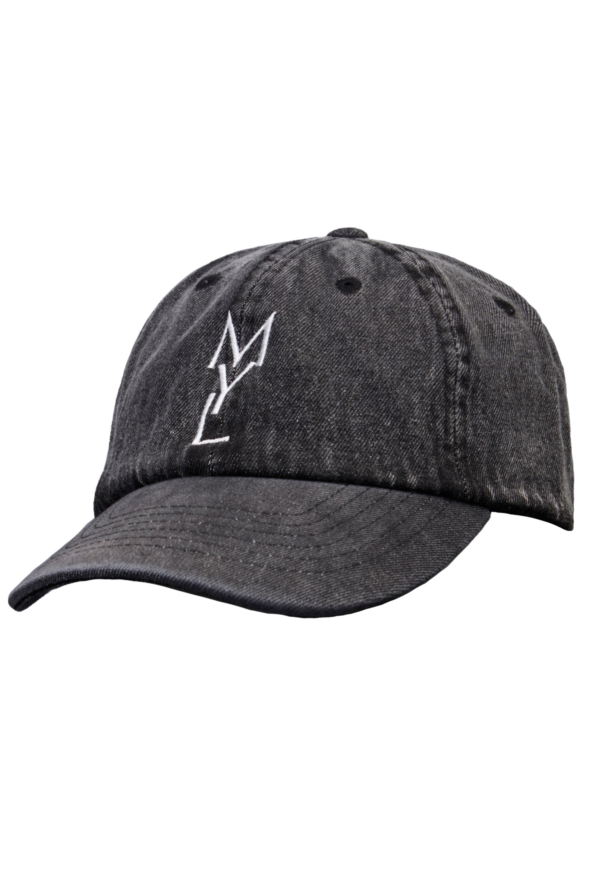 マイラン　キャップ　ブラック MYLAN Logo Denim Cap | Black Denim – MYLAN ONLINE SHOP