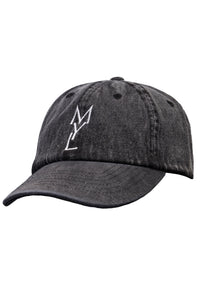 MYLAN Logo Denim Cap | Black Denim