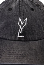 画像をギャラリービューアに読み込む, MYLAN Logo Denim Cap | Black Denim
