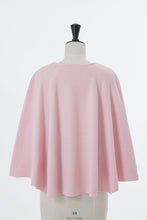 画像をギャラリービューアに読み込む, Wool Cashmere Cape Knit | Turquoise
