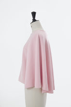 画像をギャラリービューアに読み込む, Wool Cashmere Cape Knit | Charcoal Grey
