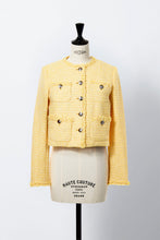 画像をギャラリービューアに読み込む, Cropped Tweed Jacket | Citrine
