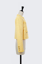 画像をギャラリービューアに読み込む, Cropped Tweed Jacket | Citrine
