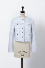 画像をギャラリービューアに読み込む, Cropped Tweed Jacket | Shell White
