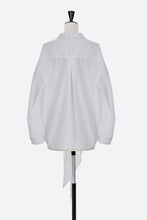 画像をギャラリービューアに読み込む, Tie-Front Shirt | Grey
