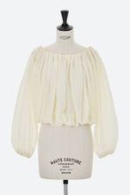 画像をギャラリービューアに読み込む, Crinkle Blouse | Shell White
