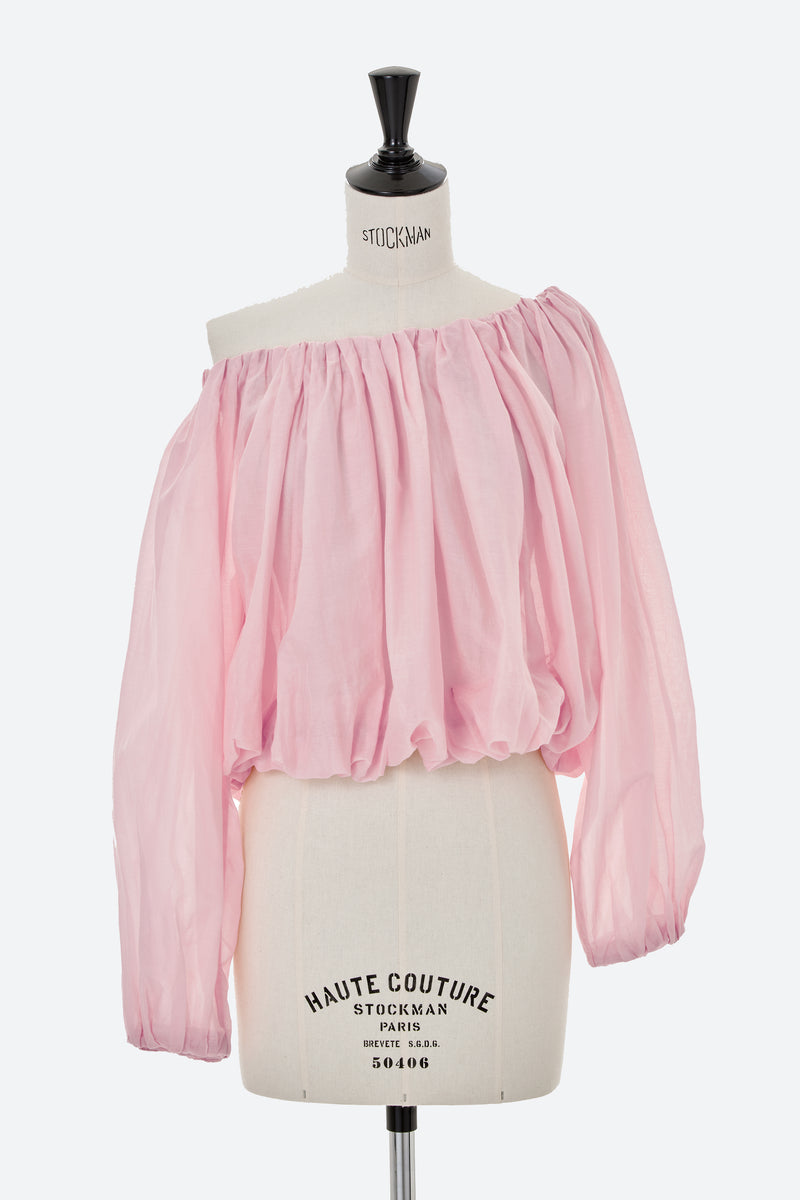 Crinkle Blouse | Sea Blue – MYLAN ONLINE SHOP