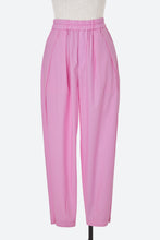 画像をギャラリービューアに読み込む, Button-Hem Gathered Pants | Rose
