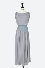 画像をギャラリービューアに読み込む, Gathered Off-Shoulder Dress | Sea Blue
