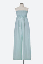 画像をギャラリービューアに読み込む, Shirred Gathered Strapless Jumpsuit | Mint
