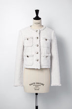 画像をギャラリービューアに読み込む, Cropped Tweed Jacket | Cream
