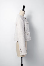 画像をギャラリービューアに読み込む, Cropped Tweed Jacket | Cream
