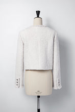 画像をギャラリービューアに読み込む, Cropped Tweed Jacket | Cream
