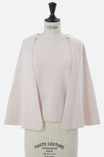 画像をギャラリービューアに読み込む, Wool Cashmere Cape Knit | Shell White
