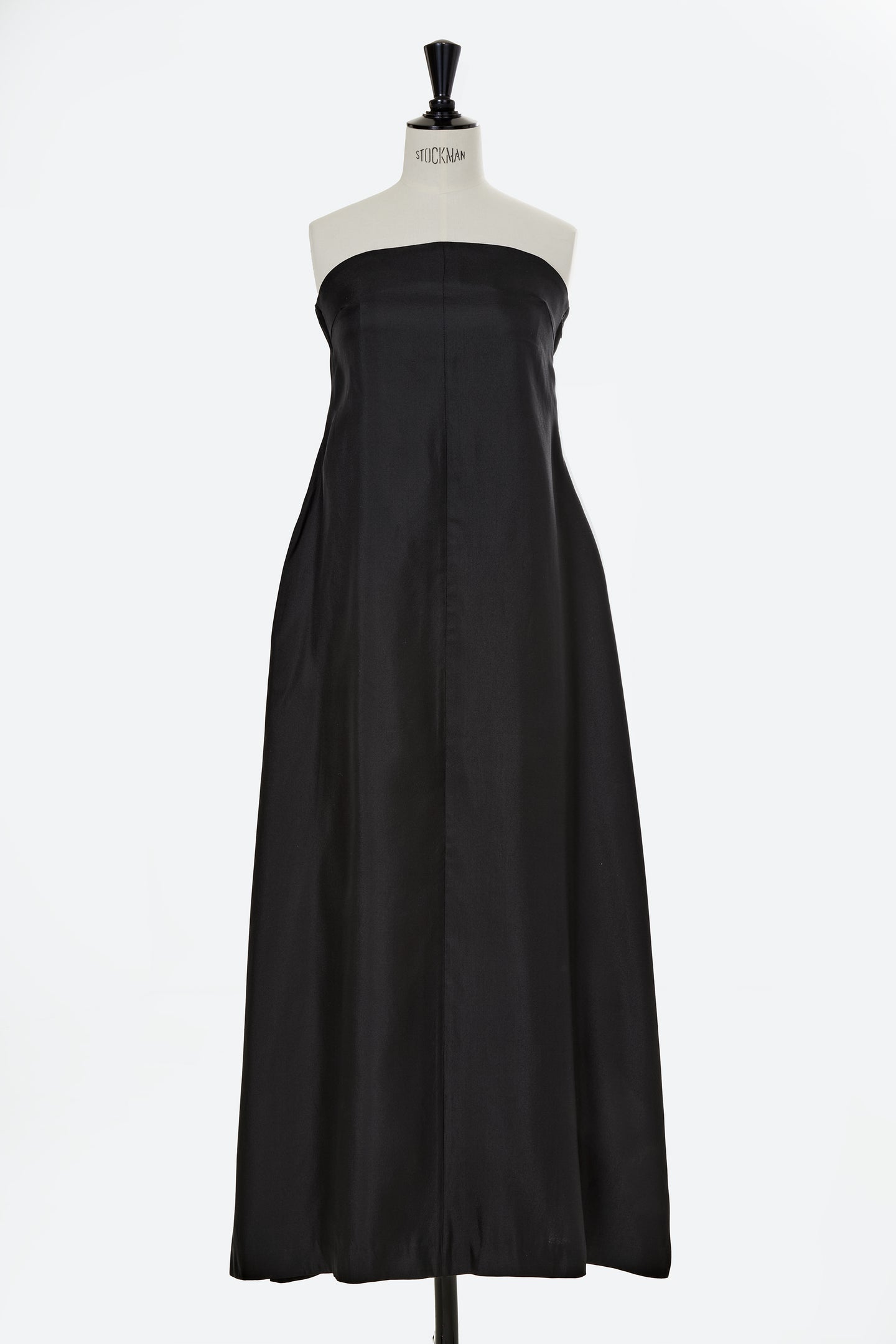 Silk Bear Top Long Dress | Stone