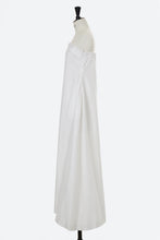 Load image into Gallery viewer, Silk Bear Top Long Dress | Shell White

