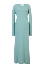 Load image into Gallery viewer, Cashmere Back Cross Rib Knit Dress | Mint
