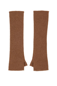 Cashmere Knit Fingerless Gloves | Sahara