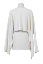 Load image into Gallery viewer, Cashmere 2 way poncho Knit | Pearl
