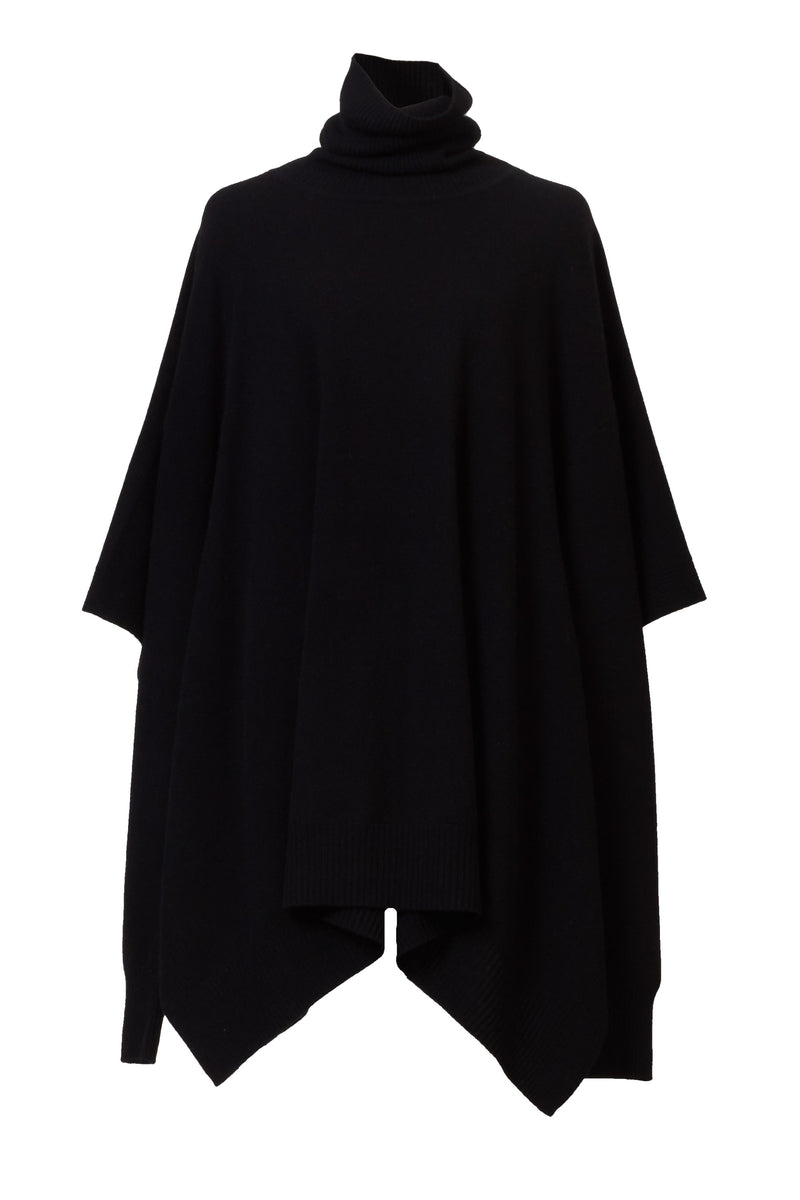 Cashmere Knit Poncho Top | Stone – MYLAN ONLINE SHOP