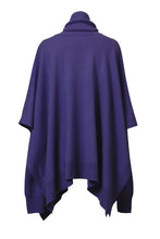 Load image into Gallery viewer, Cashmere Knit Poncho Top | Ruby
