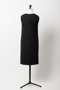Wool Sack Dress | Noir