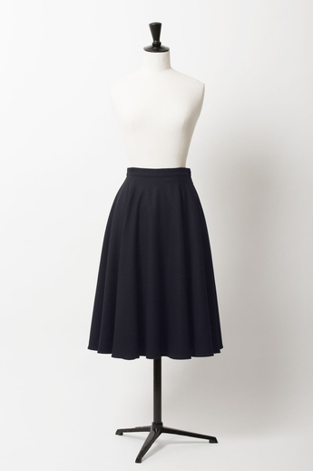 Wool Flare Skirt | Class Blue