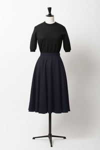 Wool Flare Skirt | Class Blue
