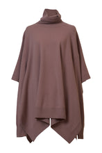 Load image into Gallery viewer, Cashmere Poncho Top | Sand Beige
