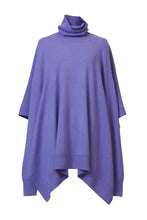 Load image into Gallery viewer, Cashmere Poncho Top | Lilac
