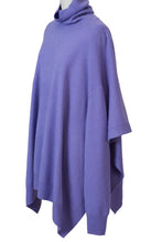 Load image into Gallery viewer, Cashmere Poncho Top | Sea Blue
