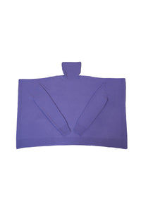 Cashmere Poncho Top | Lilac