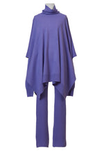 Load image into Gallery viewer, Cashmere Poncho Top | Lilac

