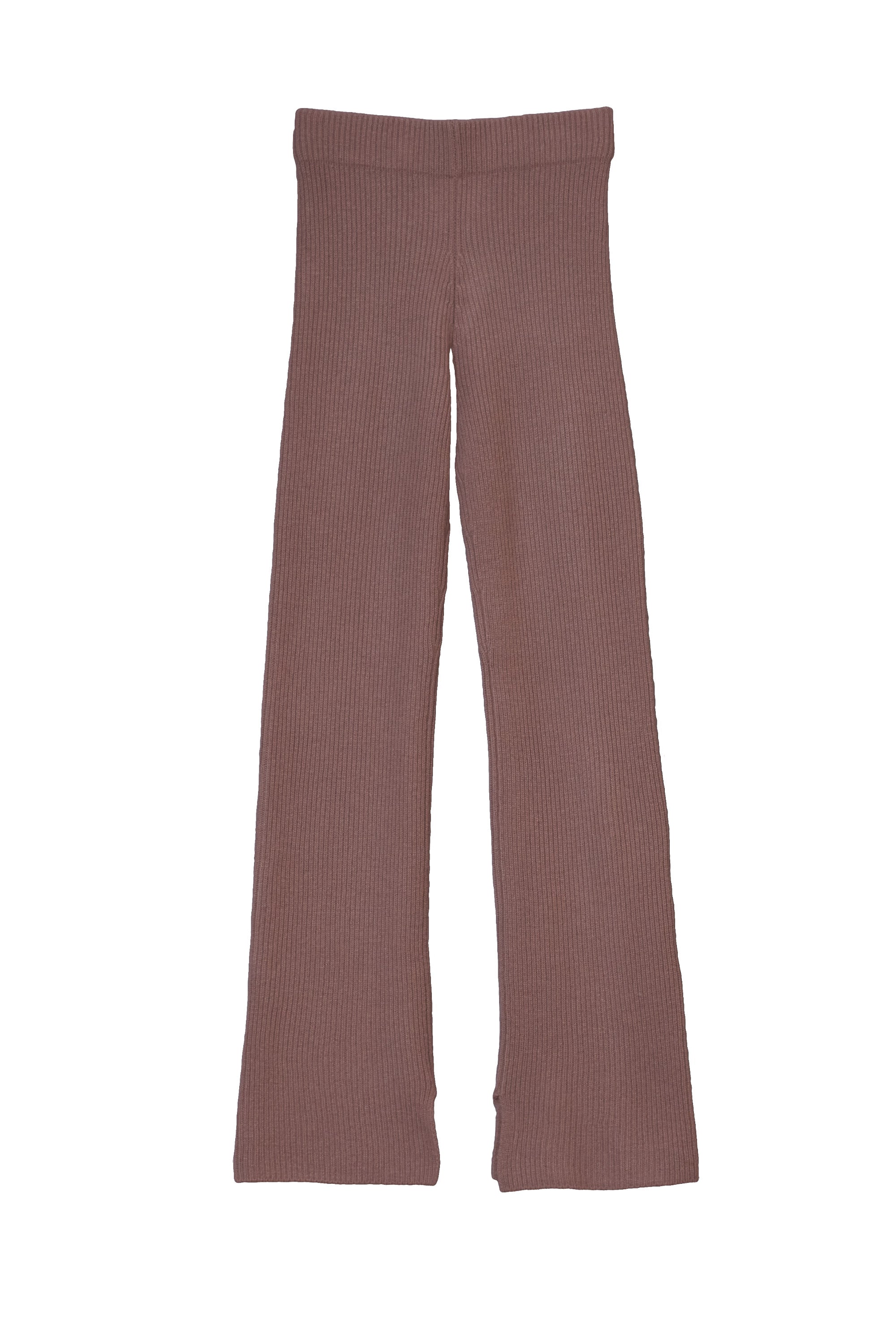 Cashmere Rib knit Pants | Sand Beige – MYLAN ONLINE SHOP