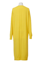 Load image into Gallery viewer, Cashmere Knit Side Slit Dress | Citrine
