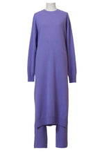 画像をギャラリービューアに読み込む, Cashmere Knit Side Slit Dress | Lilac
