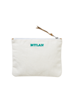 Load image into Gallery viewer, Motif Embrodidery Pouch | Peacock
